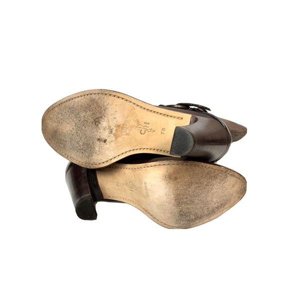 Cole Haan Air Tantivy Chestnut Leather Women's Knee-High Boot - Picture 12 of 12